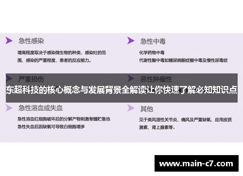 东超科技的核心概念与发展背景全解读让你快速了解必知知识点
