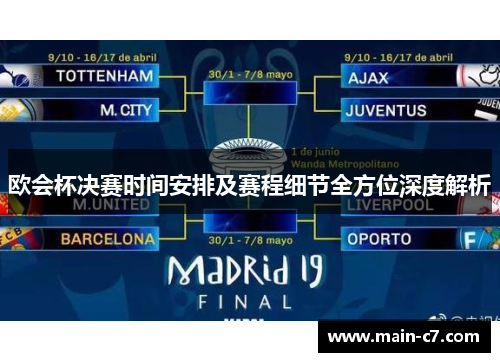 欧会杯决赛时间安排及赛程细节全方位深度解析 欧会杯决赛时间安排及赛程细节全方位深度解析
